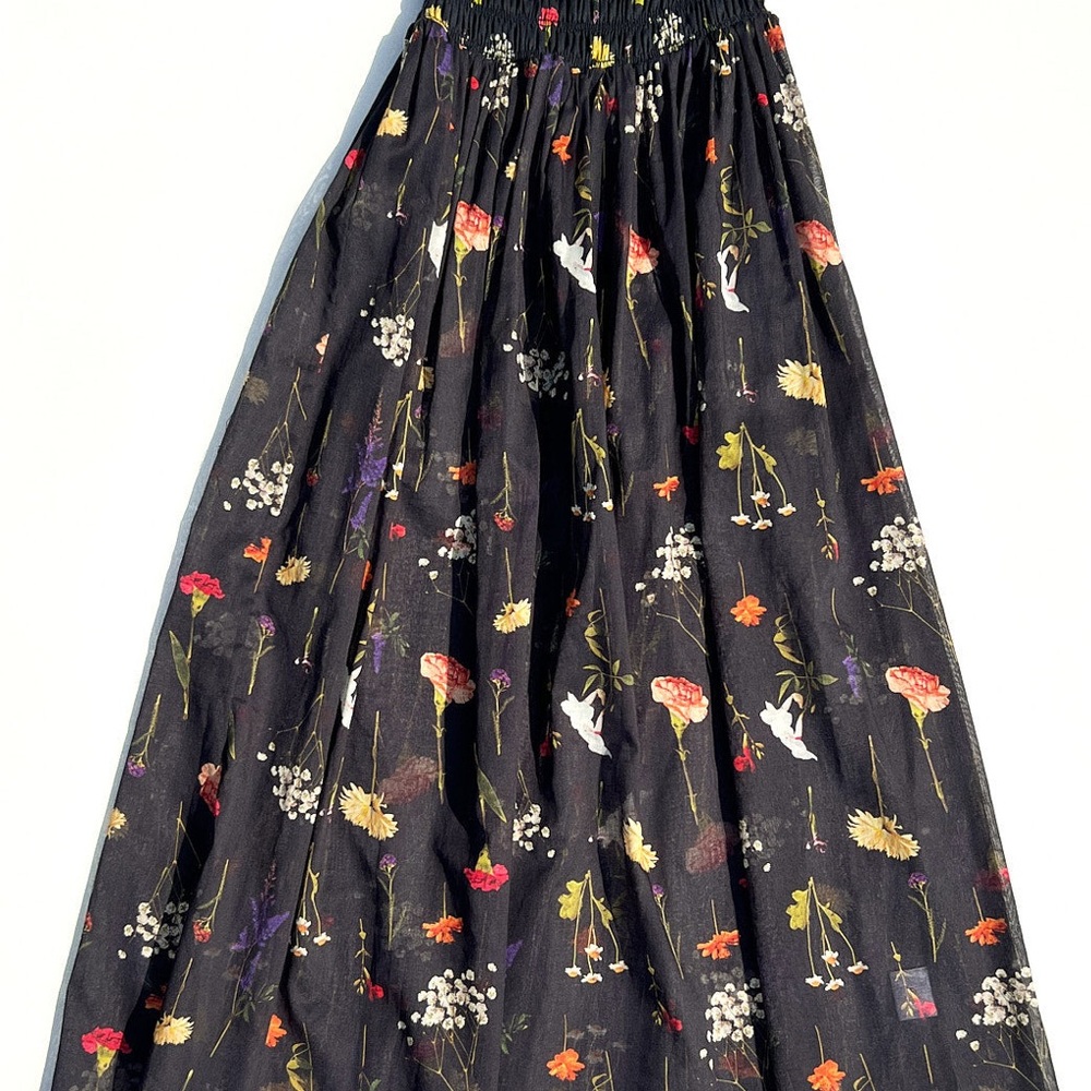 Lisa Says Gah Sheer Abigail Skirt Wildflower - Picture 5 of 11